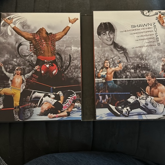 WWE The Shawn Michaels Story Heartbreak & Triumph 3 Disc DVD Set. Preowned - Picture 2 of 5